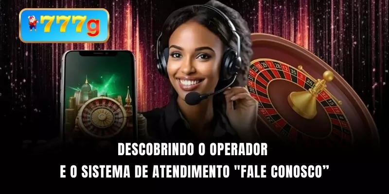 Descobrindo o operador e o sistema de atendimento "Fale Conosco"