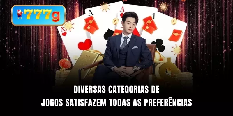 Diversas categorias de jogos satisfazem todas as preferências