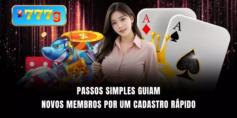 Passos simples guiam novos membros por um cadastro rápido