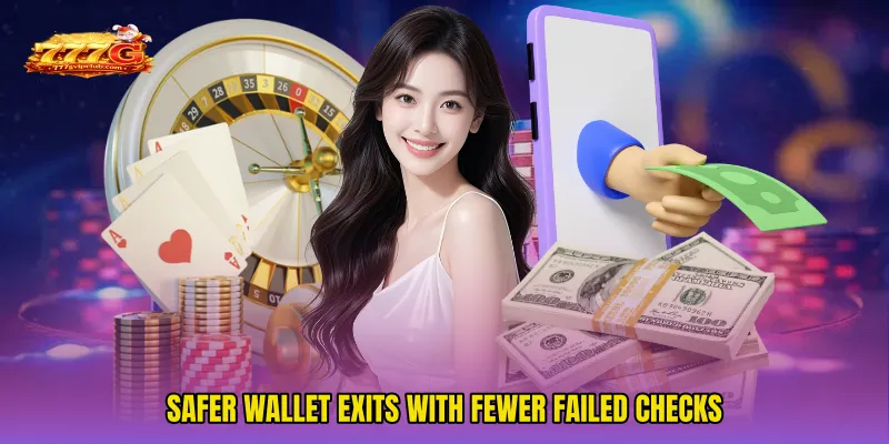 Safer wallet exits with fewer failed checks
